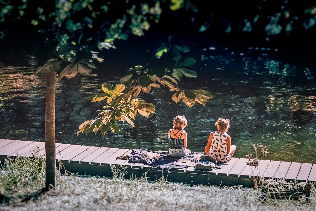 Picknicken aan het Minnewater