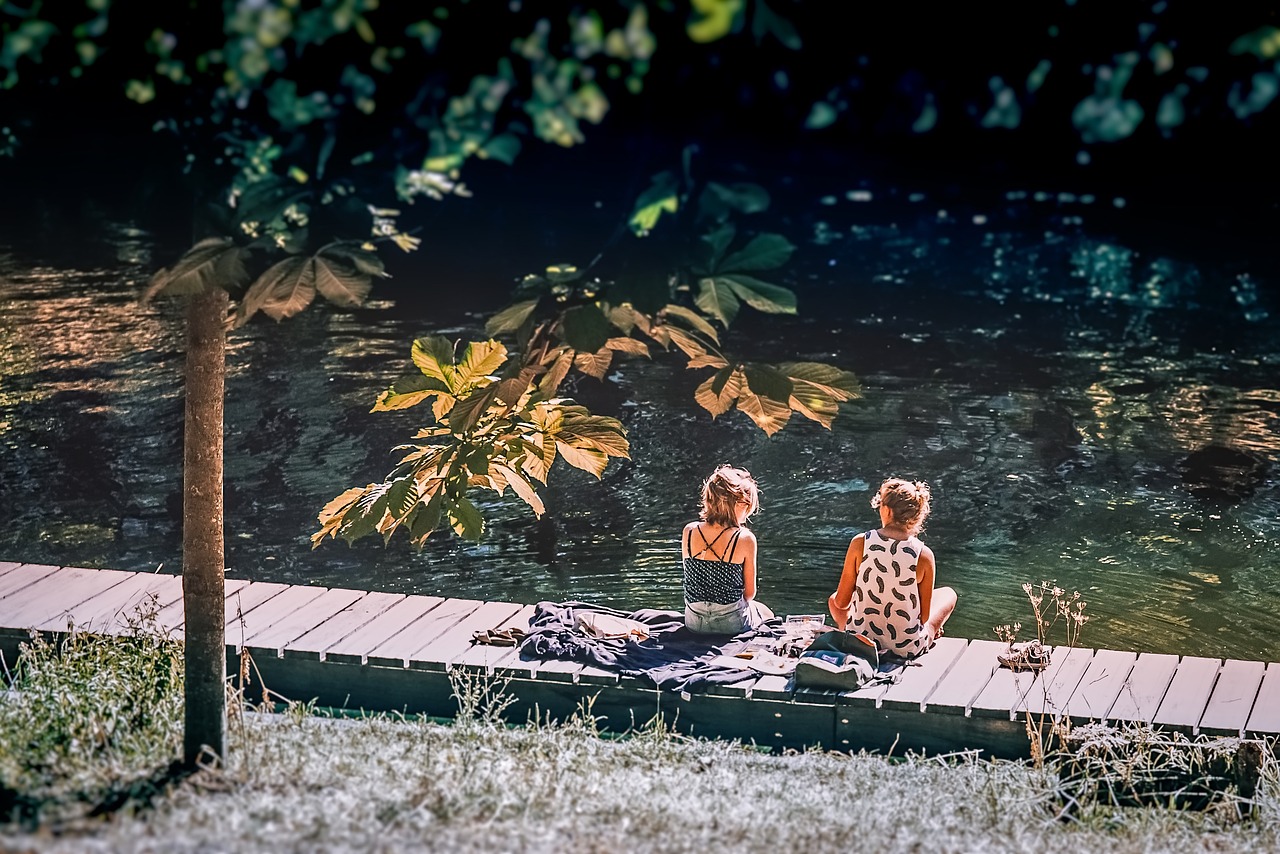 Picknicken aan het Minnewater